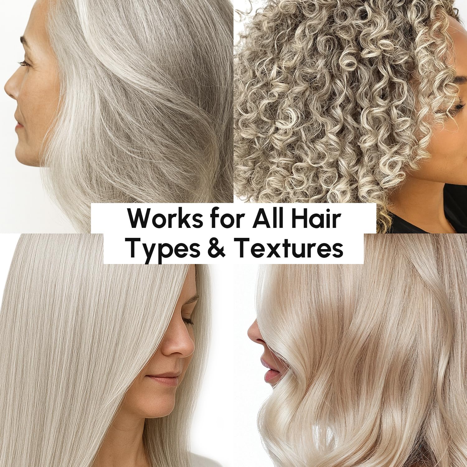 Before-and-after style shot highlighting reduced brassiness with MAREE.