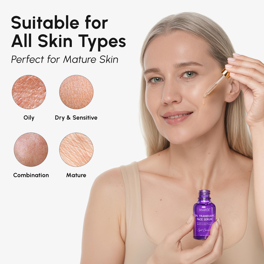 MAREE body and face care supports balanced complexion