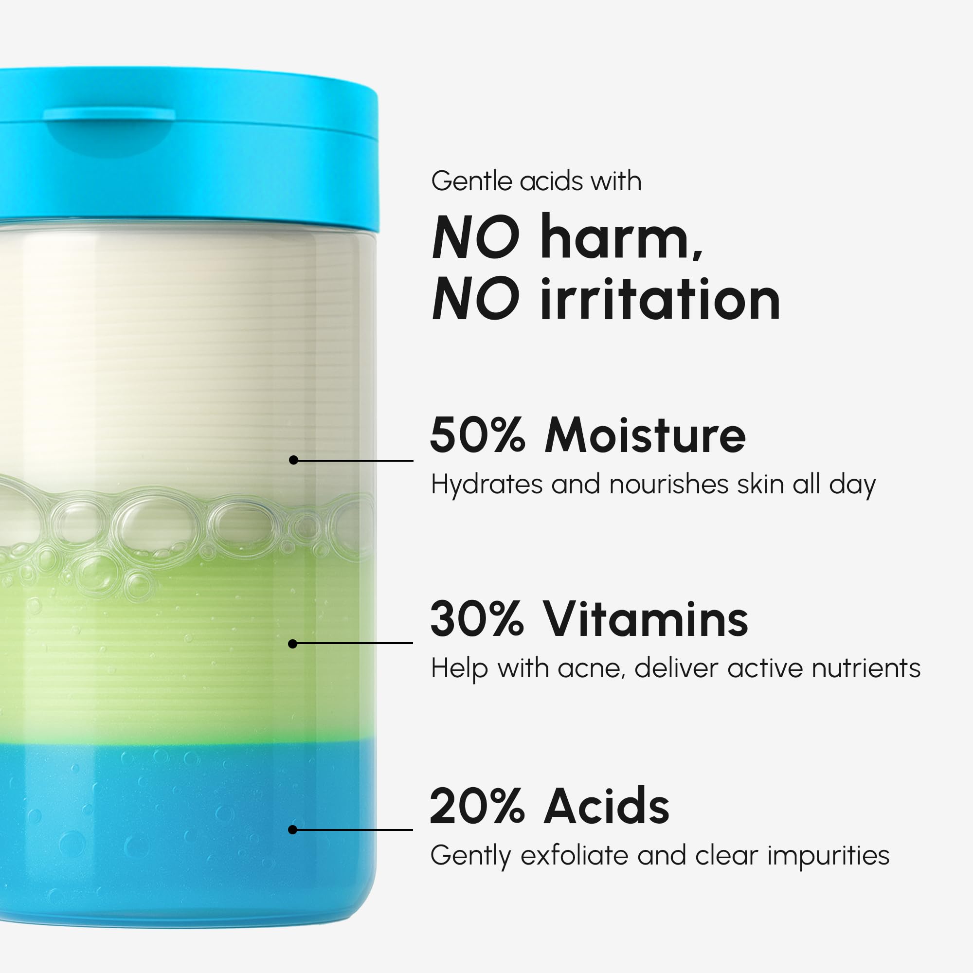 MAREE Glycolic Pads enriched with niacinamide for balanced tone.