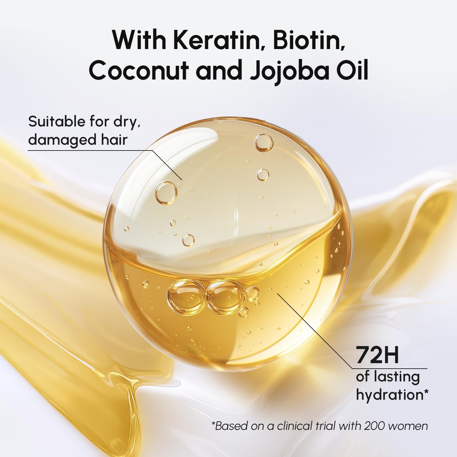 MAREE color-safe formula protects dyed hair while conditioning