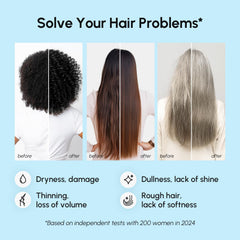 MAREE conditioner for curly hair usage showing versatile conditioning
