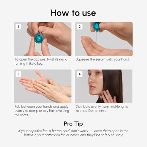 MAREE keratin boost helps seal ends and reduces breakage.