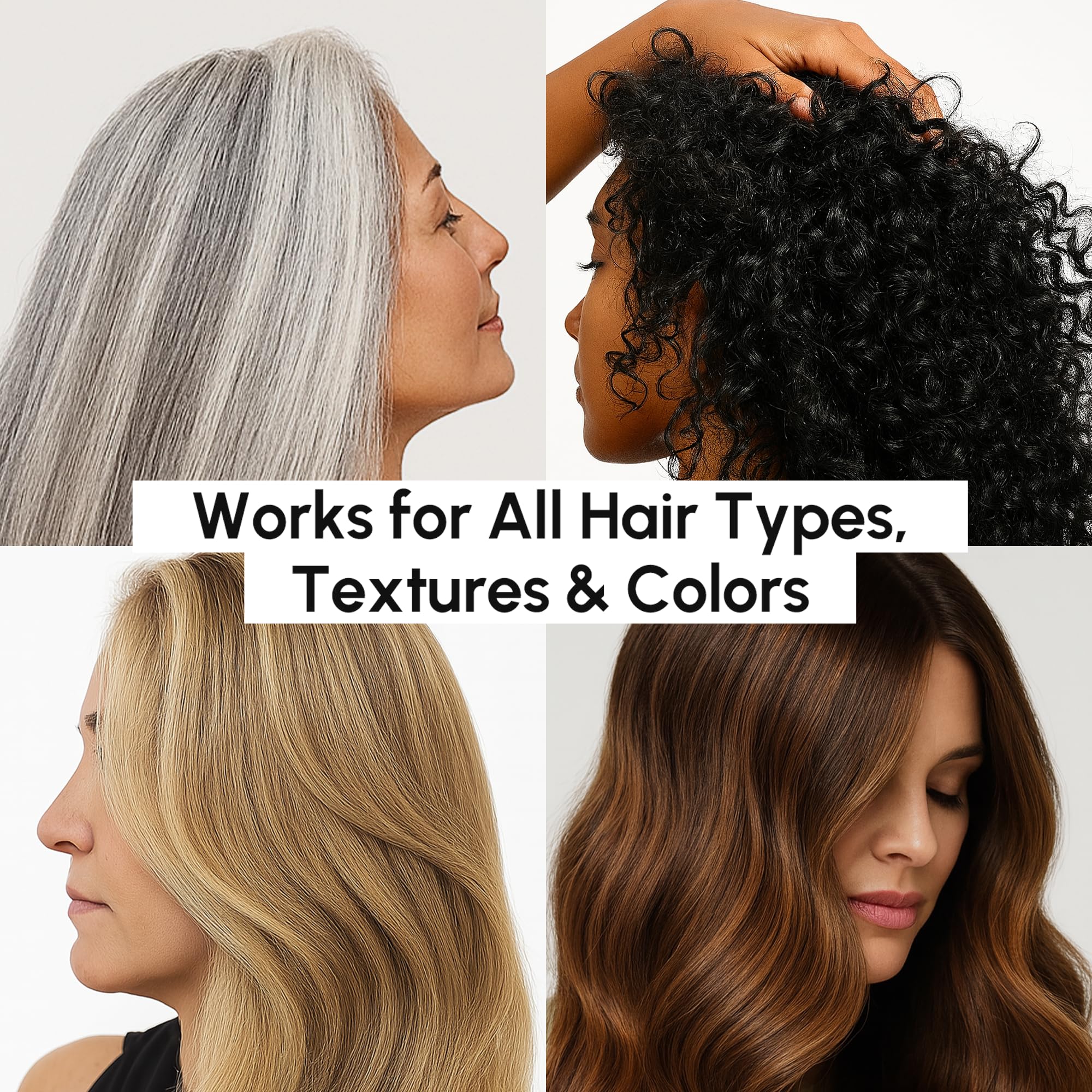 MAREE Hair Oil in a spa-like setting showcasing salon-like shine.