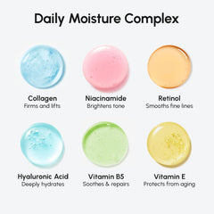 MAREE hyaluronic acid ingredient shot highlights hydrating components.