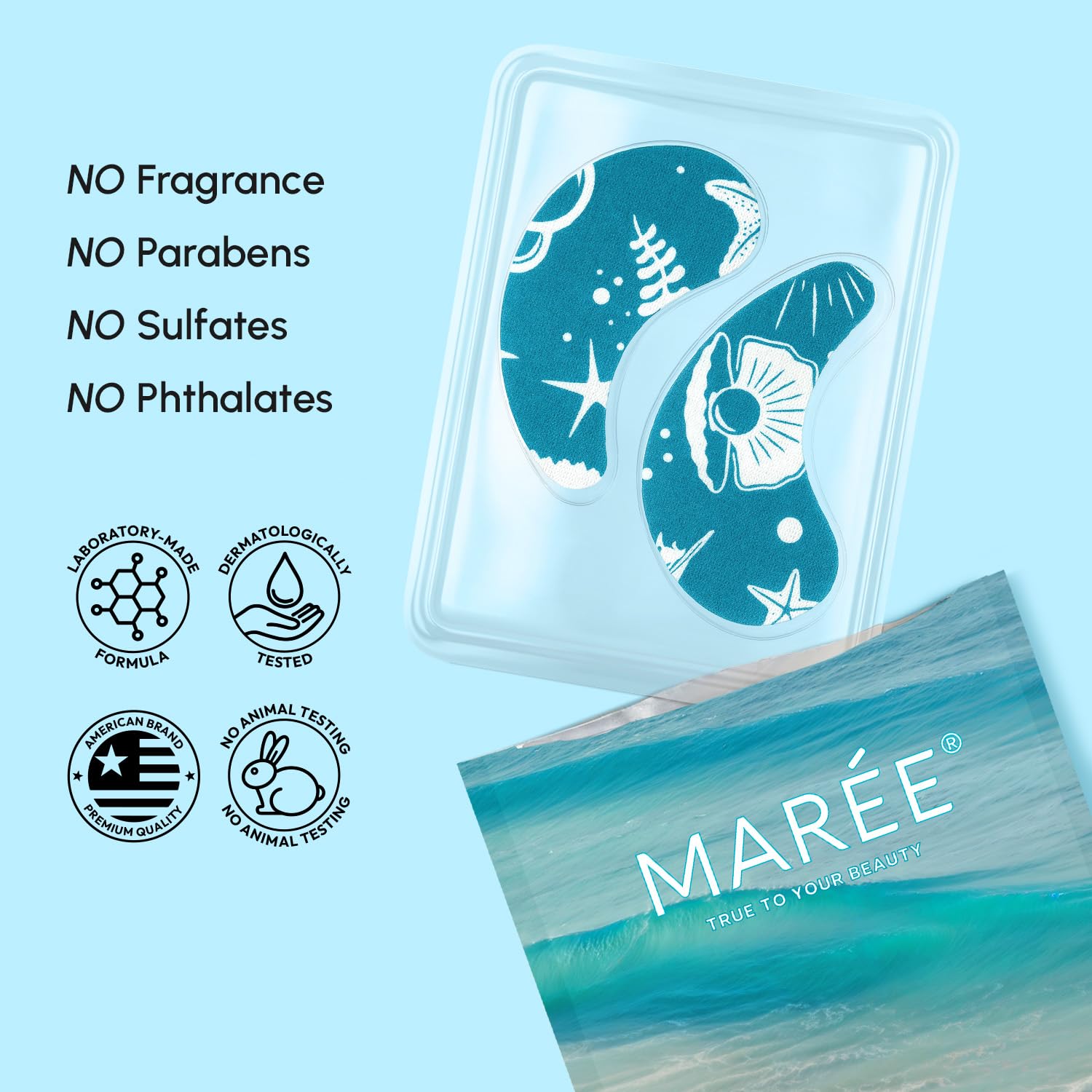 MAREE travel-friendly single-use packets enable convenient skincare anywhere
