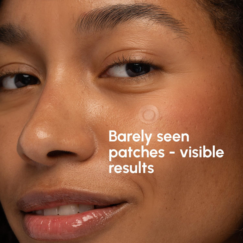 MAREE hydrocolloid patches are ultra-thin for barely-there daytime wear.