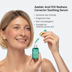 Dropper close-up releasing serum for quick absorption and gentle hydration.