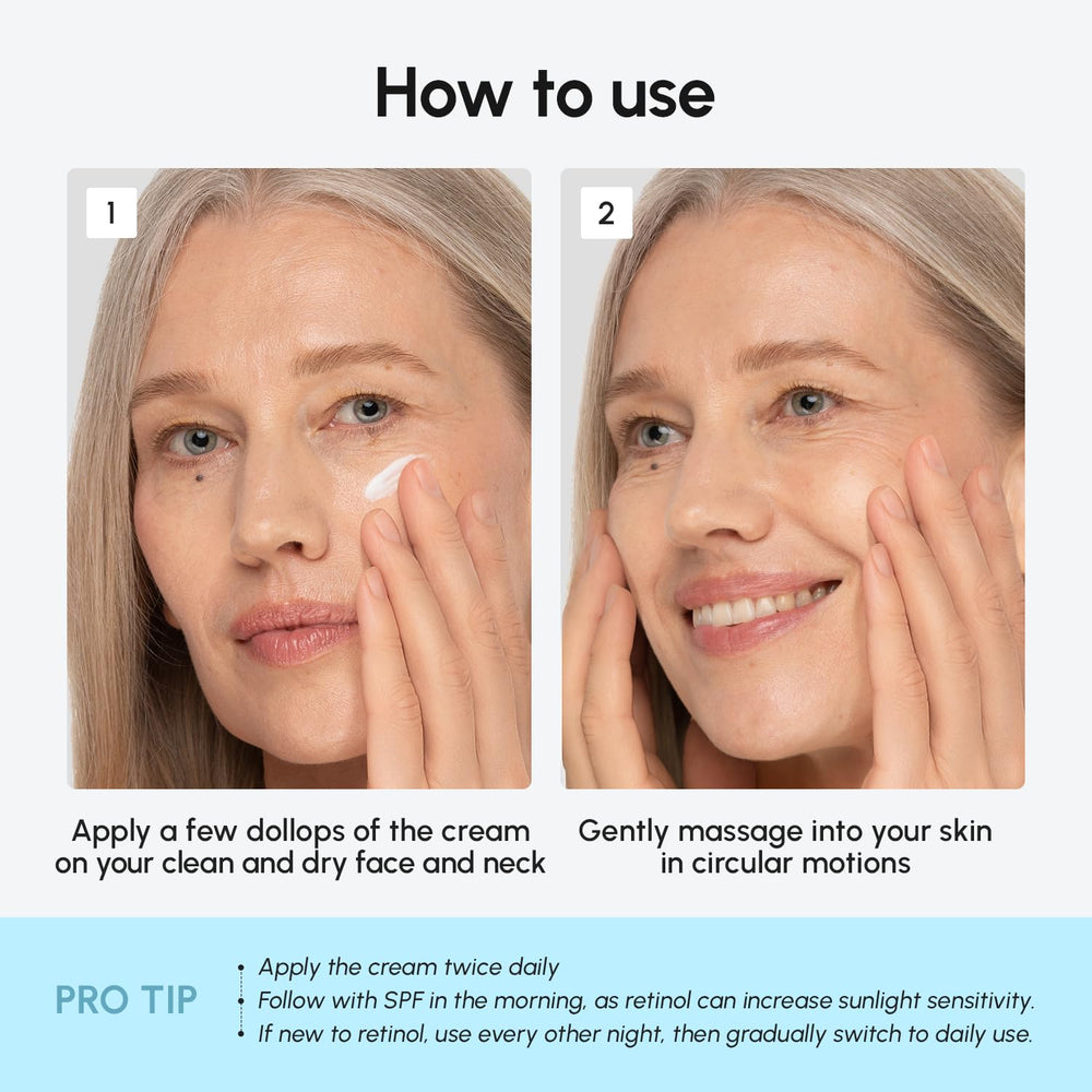 MAREE texture swirl demonstrates creamy consistency for daily use.