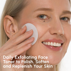 MAREE Glycolic Toner label closeup highlights gentle exfoliation and clean ingredients.