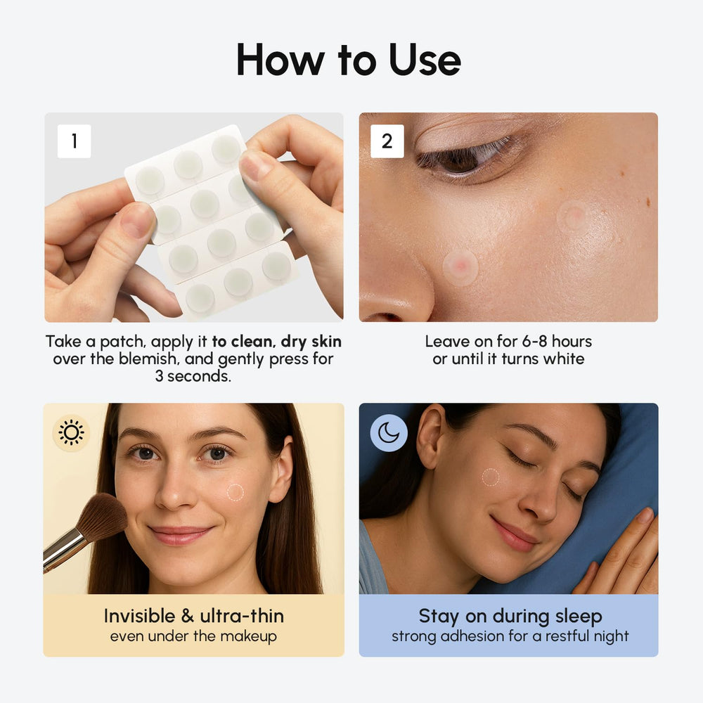 MAREE travel-friendly patches fit into any skincare routine.