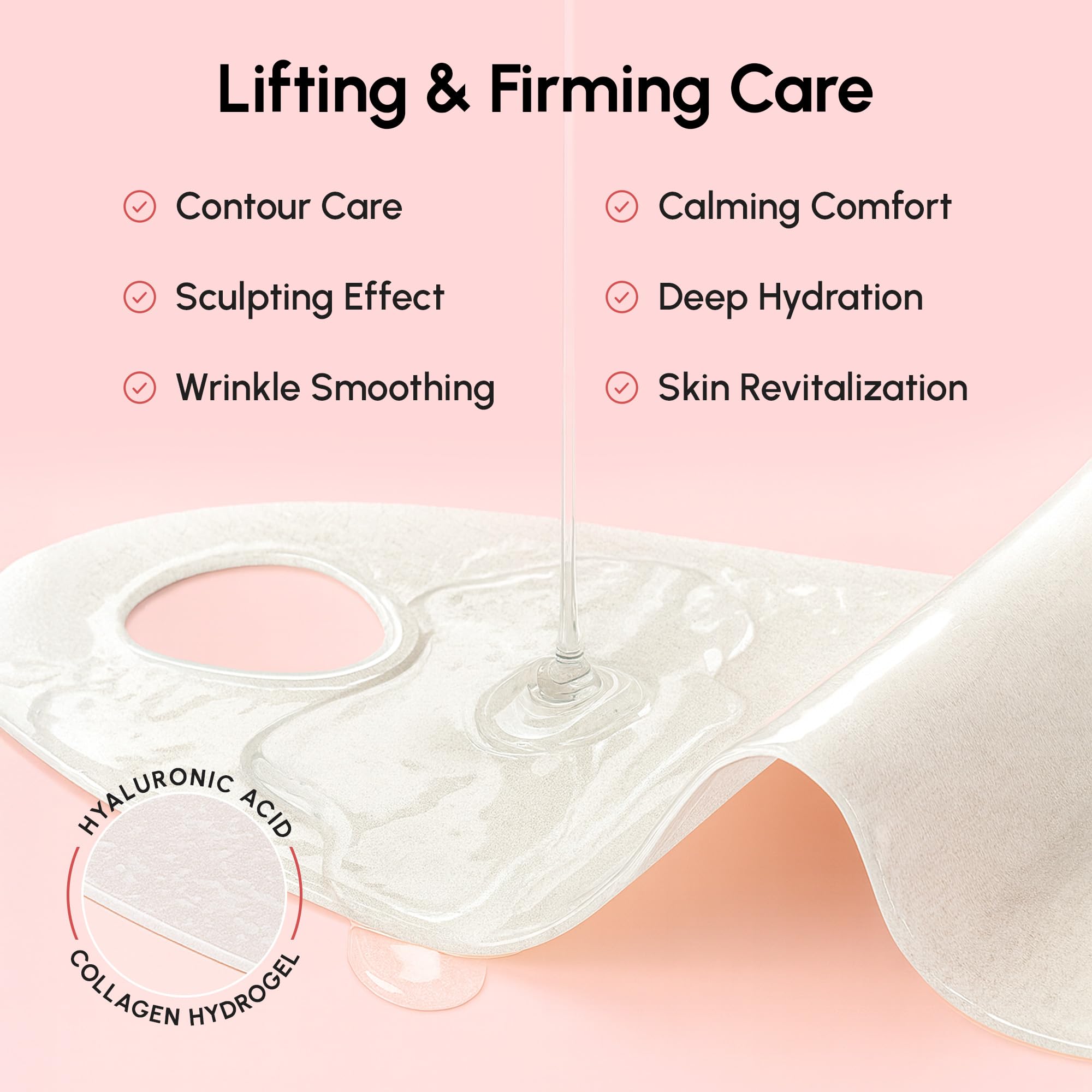 MAREE V Line Lifting Mask with hydration formula for smooth skin