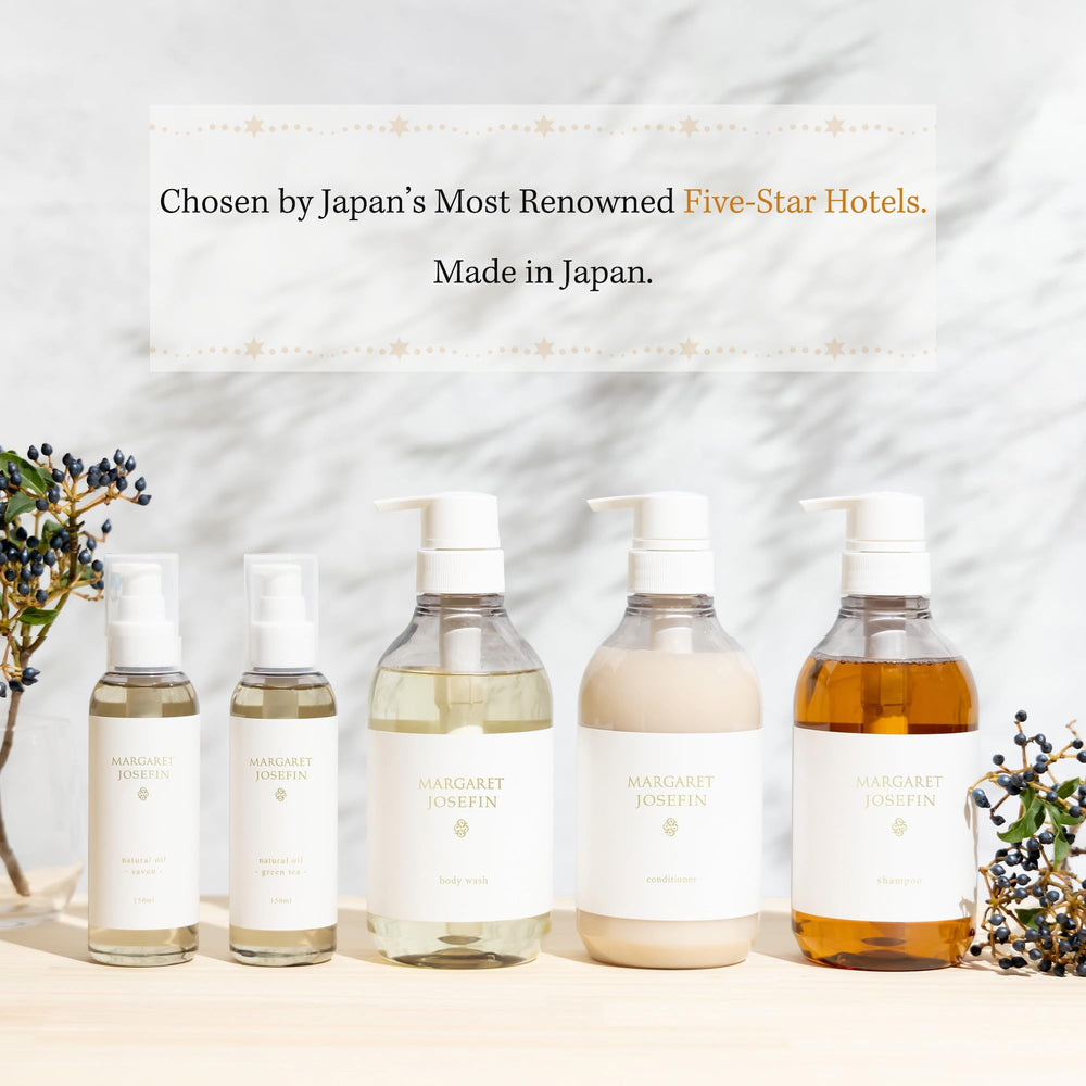 MARGARET JOSEFIN Japanese Shampoo creamy lather delivering hydrated, smooth hair