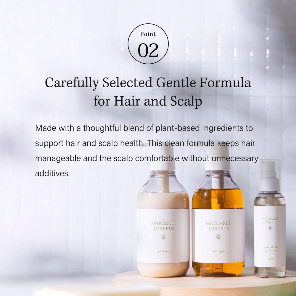 MARGARET JOSEFIN Japanese Shampoo family-friendly formula for adults and children