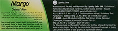 Margo Original Neem Soap packaging box highlighting neem oil and vitamin E.