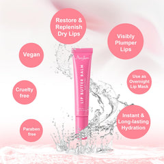 MARIA AYORA dual-pack display — shows two lip balms for day and overnight care.