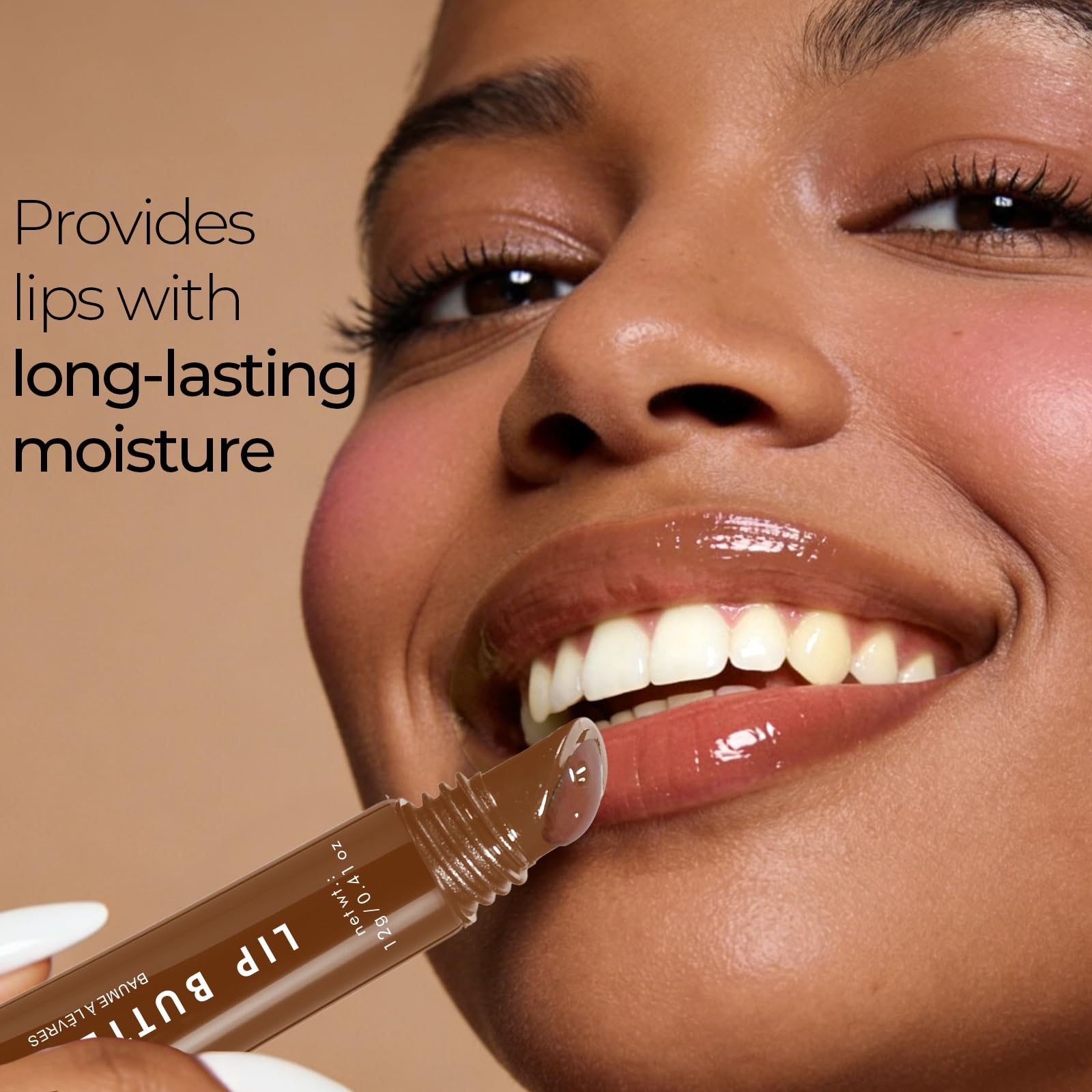 Night-time MARIA AYORA lip care setup with balm ready for overnight use.