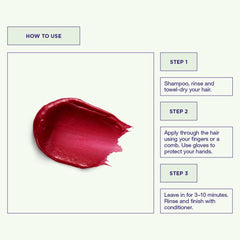 Applying Colour Refresh Pink Pop to mid-length hair for richer pink tones