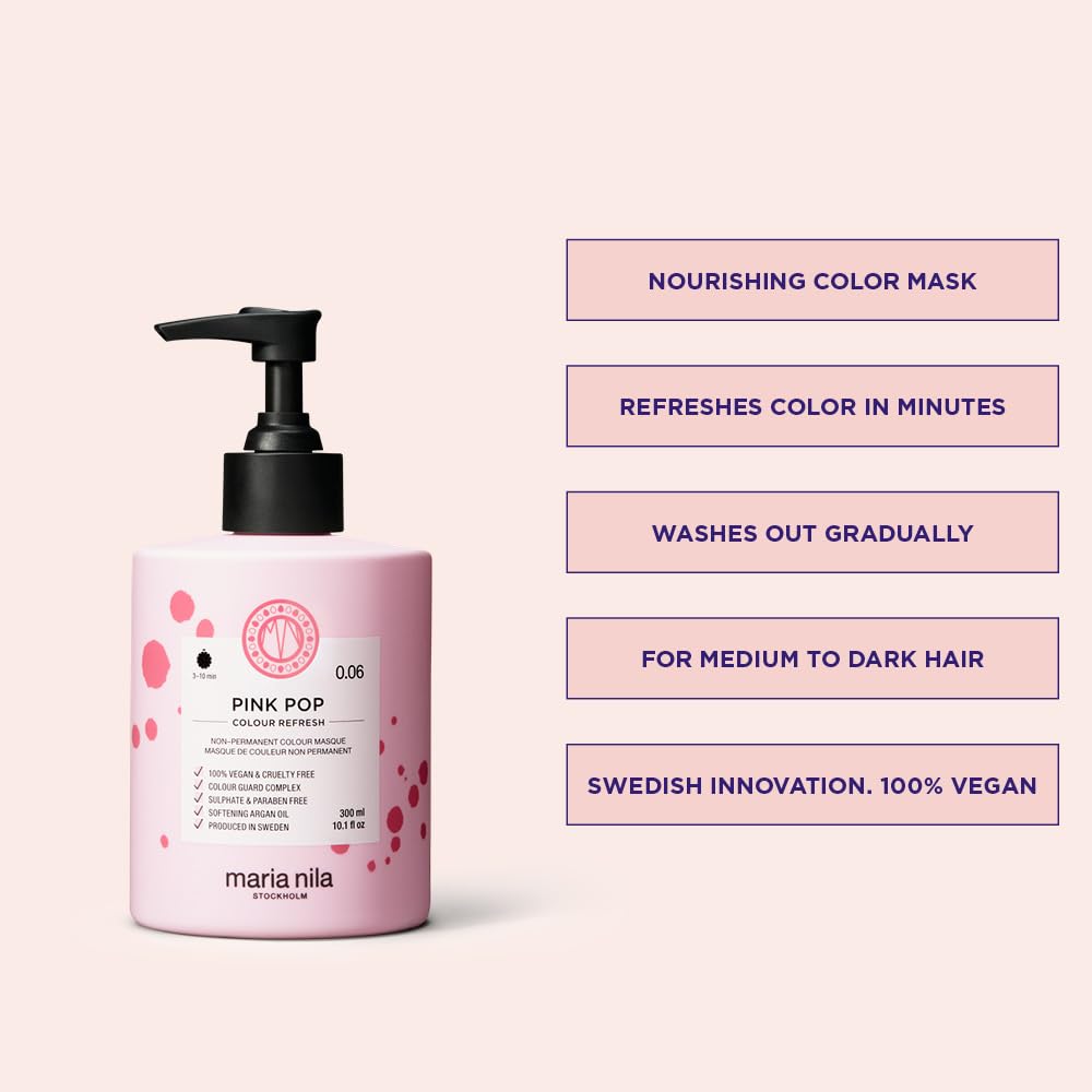 Pink Pop cream texture ready to apply for color rejuvenation