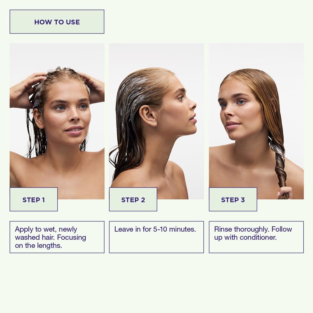 Maria Nila True Soft Hair Mask texture emphasizes deep conditioning and shine