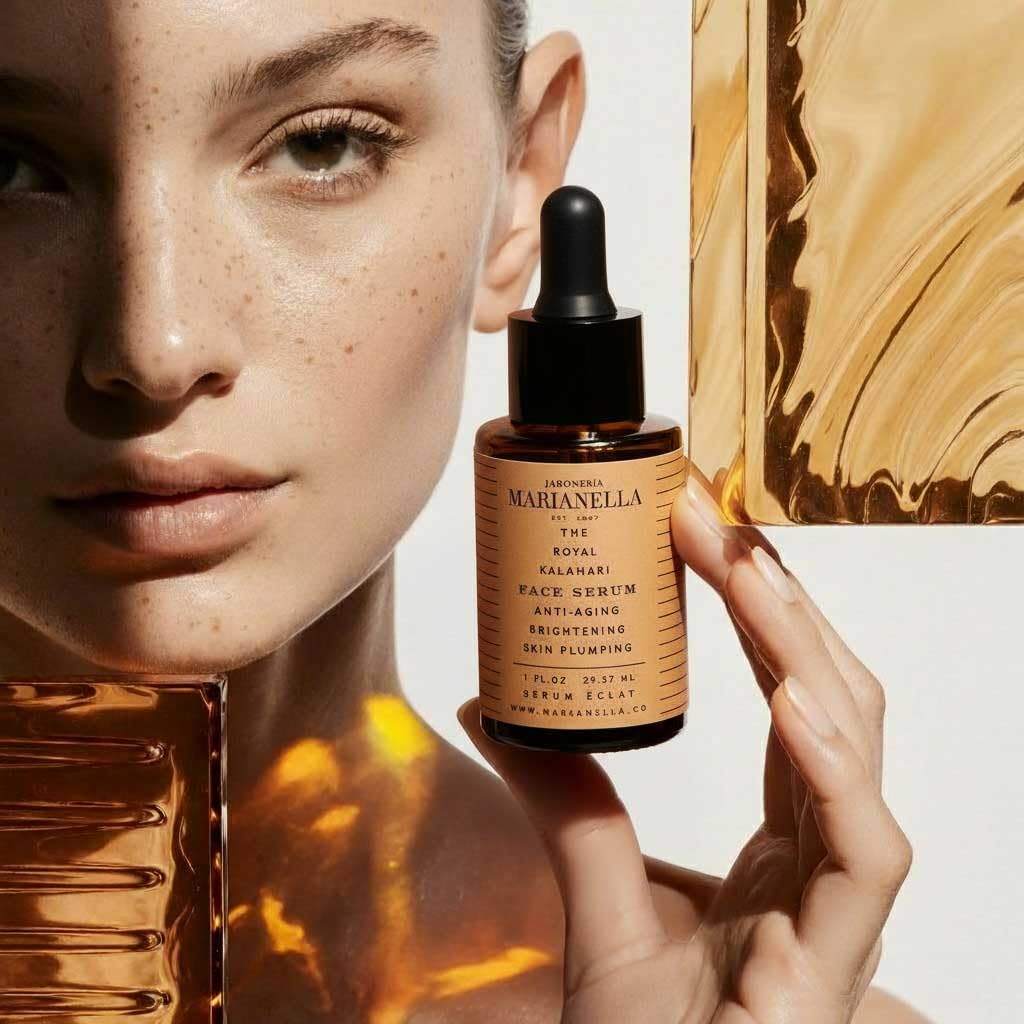 Jaboneria Marianella monoi de tahiti oil detail hints moisture and sun protection.
