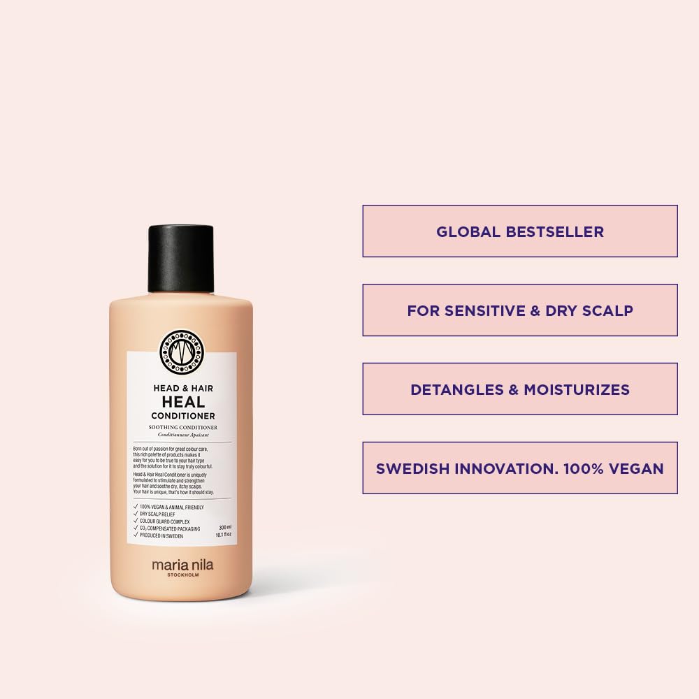 Maria Nila Head & Hair Heal with Aloe Vera for calmer scalp.