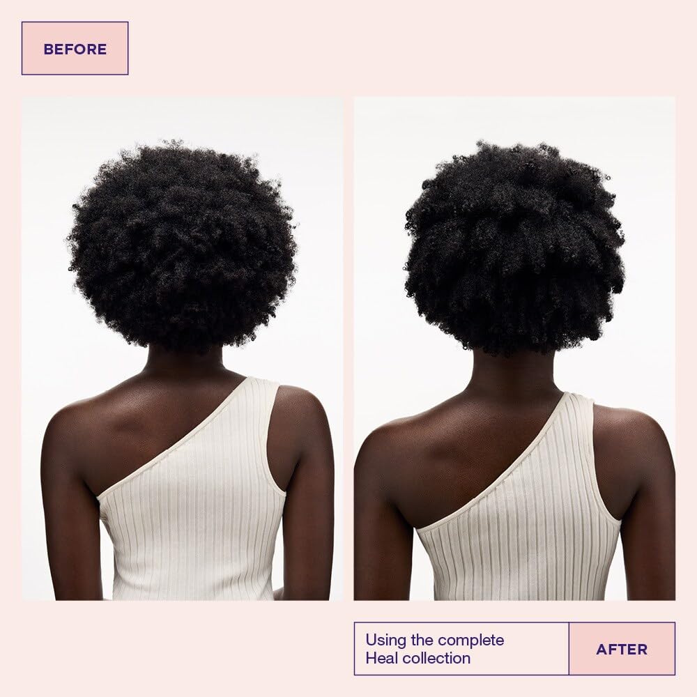Maria Nila Head & Hair Heal on damp hair after washing.