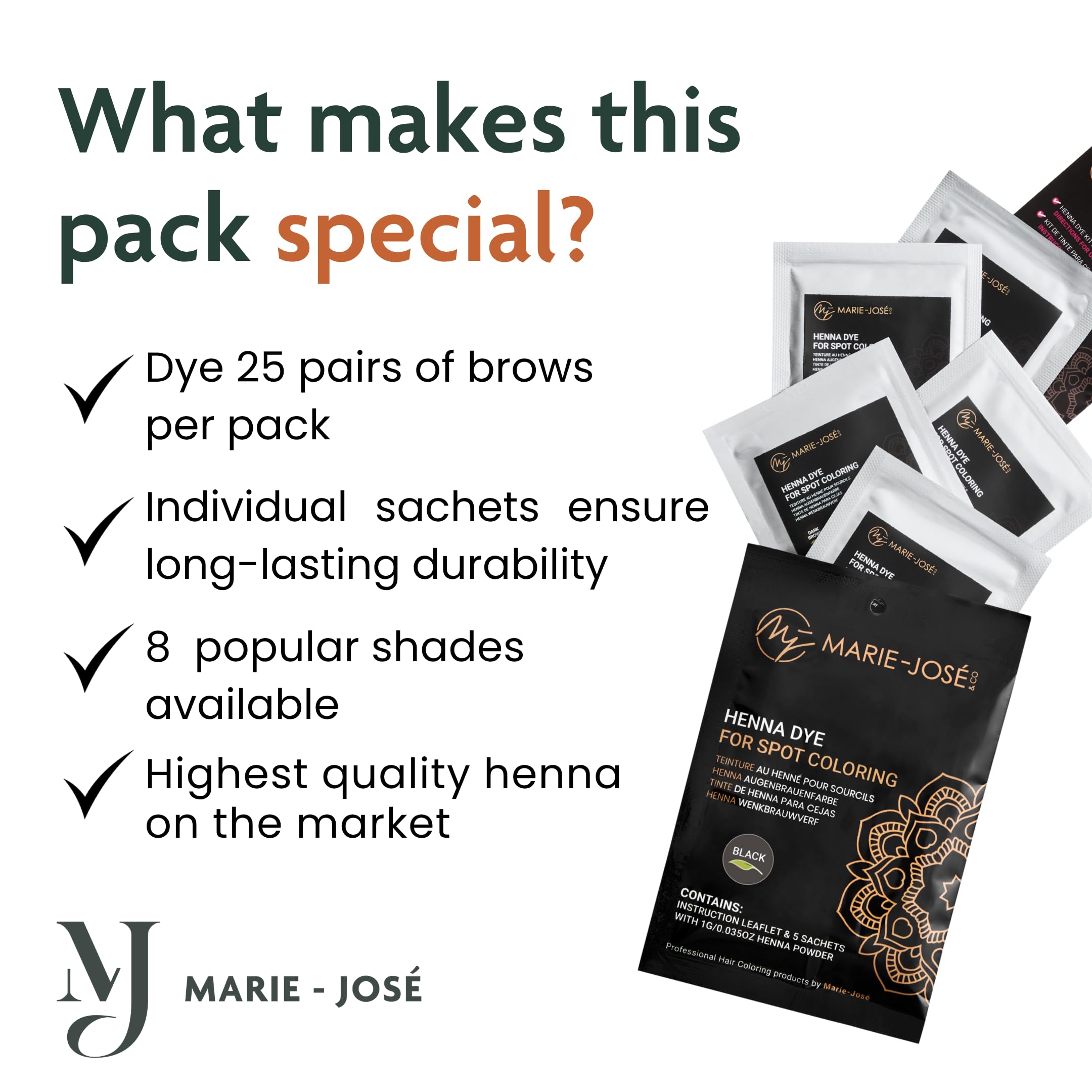Wax skin pencil in Marie-José & Co Henna Dye Set for skin protection