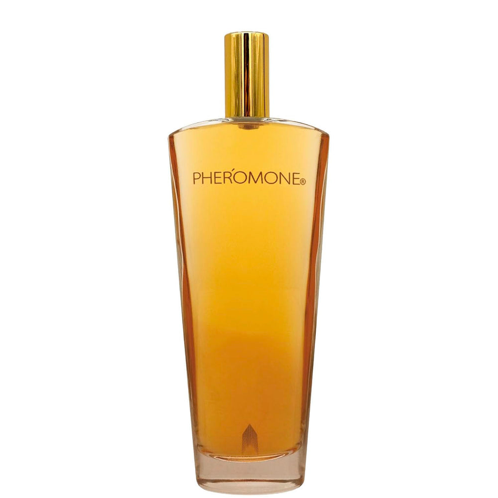Marilyn Miglin Pheromone Eau de Parfum bottle spray enhances evening allure.
