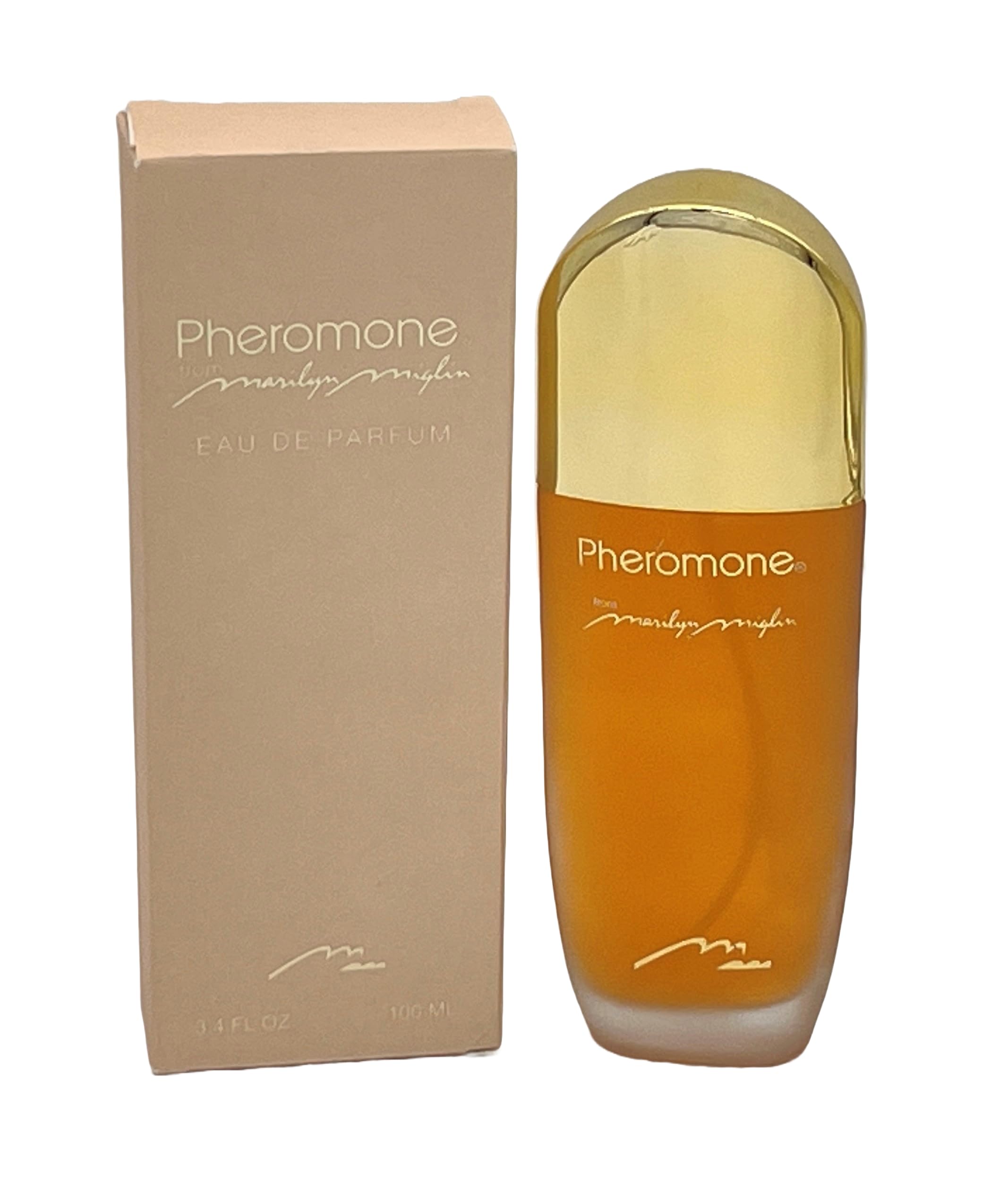 Marilyn Miglin Pheromone EDP spray bottle for elegant evenings