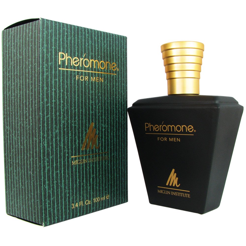 Marilyn Miglin Pheromone for Men bottle view, timeless floral fragrance for everyday wear.