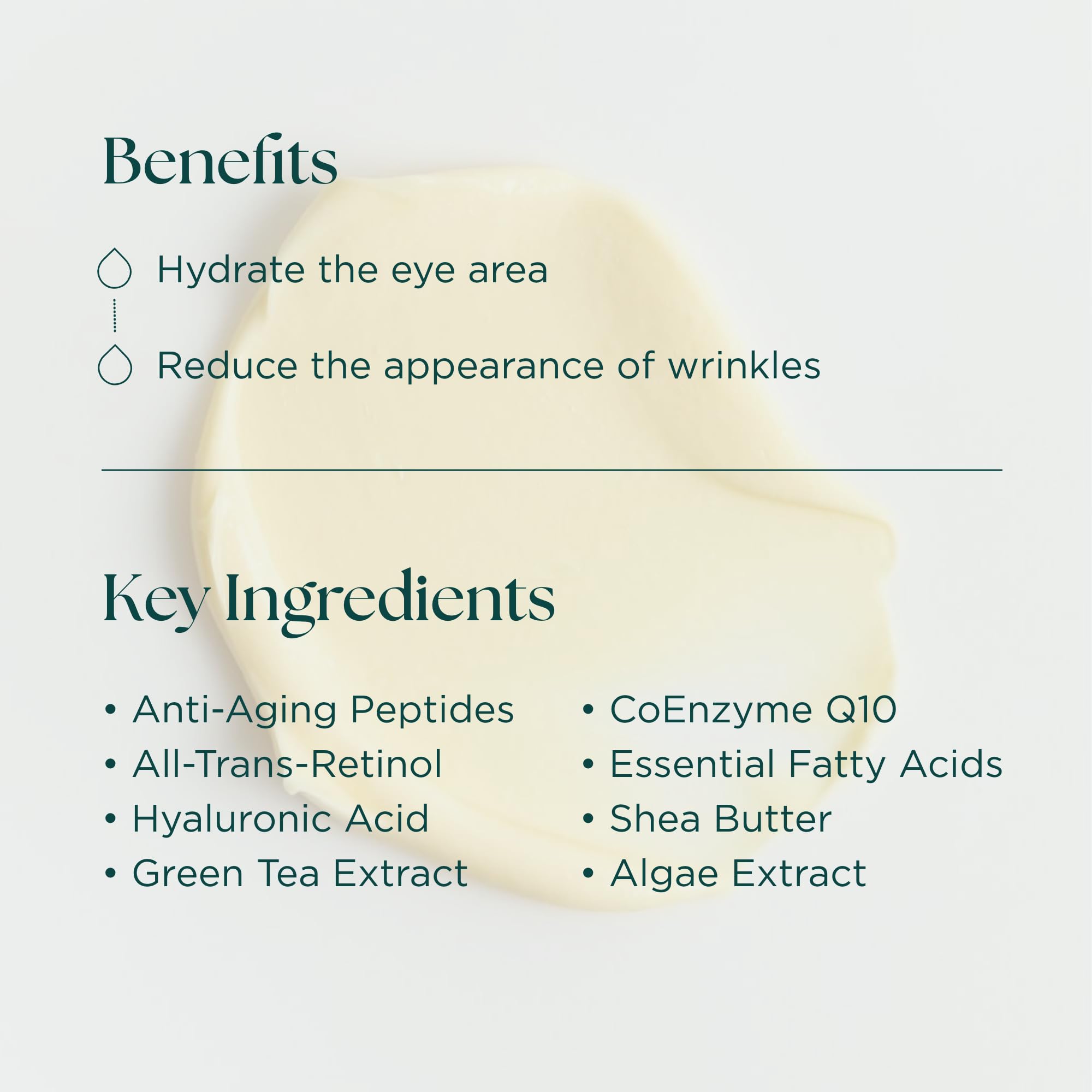 Marini Age Intervention Eye Cream applicator ready for daily morning and evening use