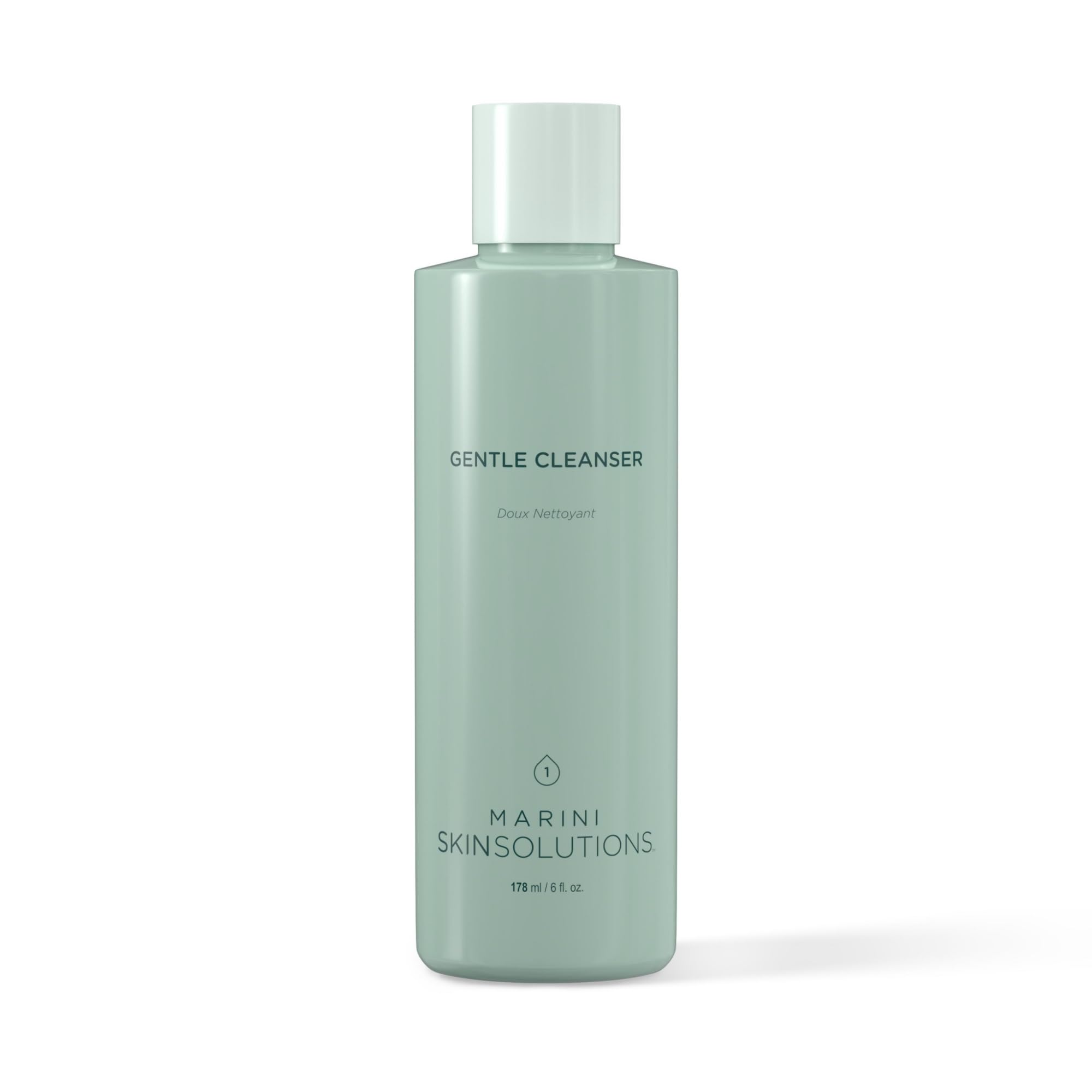 Marini SkinSolutions Age Intervention Gentle Cleanser bottle for daily sensitive-skin care.