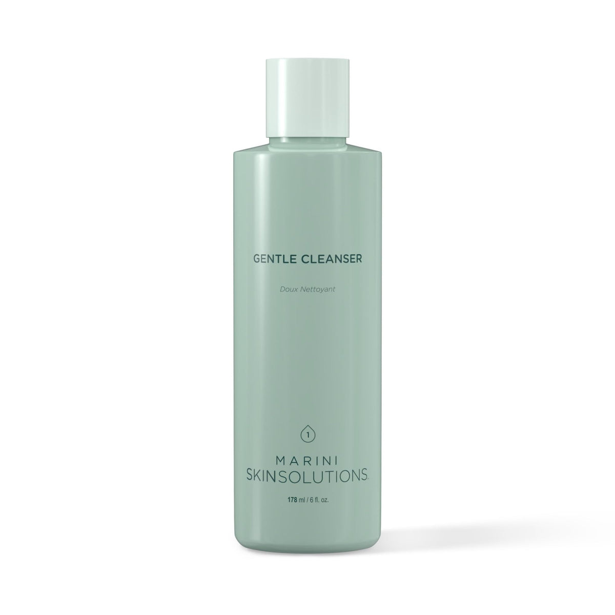 Marini SkinSolutions Age Intervention Gentle Cleanser bottle for daily sensitive-skin care.