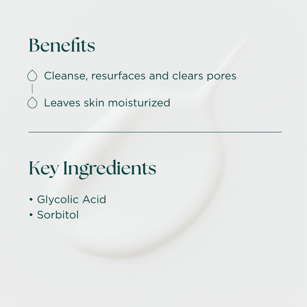 Non-foaming texture of Marini Gentle Cleanser delivers gentle cleansing without irritation.
