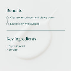 Non-foaming texture of Marini Gentle Cleanser delivers gentle cleansing without irritation.