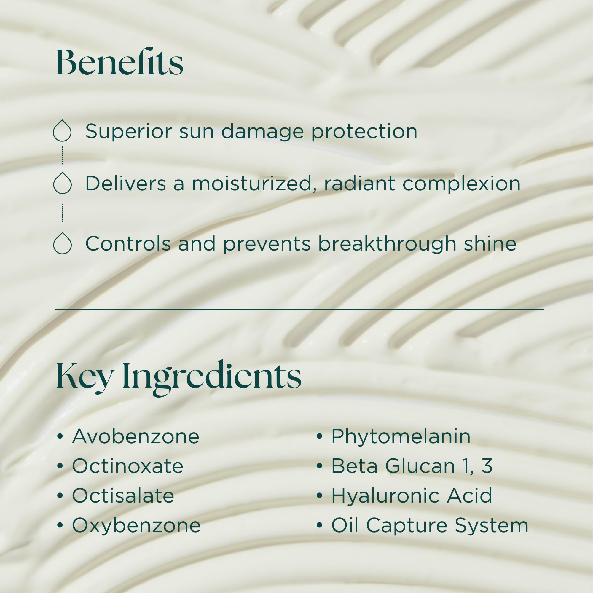 Marini SkinSolutions Antioxidant Daily Face Protectant SPF 33 close-up of texture