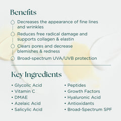 Marini SkinSolutions Bioclear Face Lotion helps balance texture and clarity.