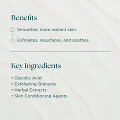 Marini SkinSolutions Bioglycolic Body Scrub pour enables even distribution during shower use.
