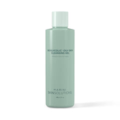Marini SkinSolutions Bioglycolic cleanser bottle pour supports oil control and deep cleansing