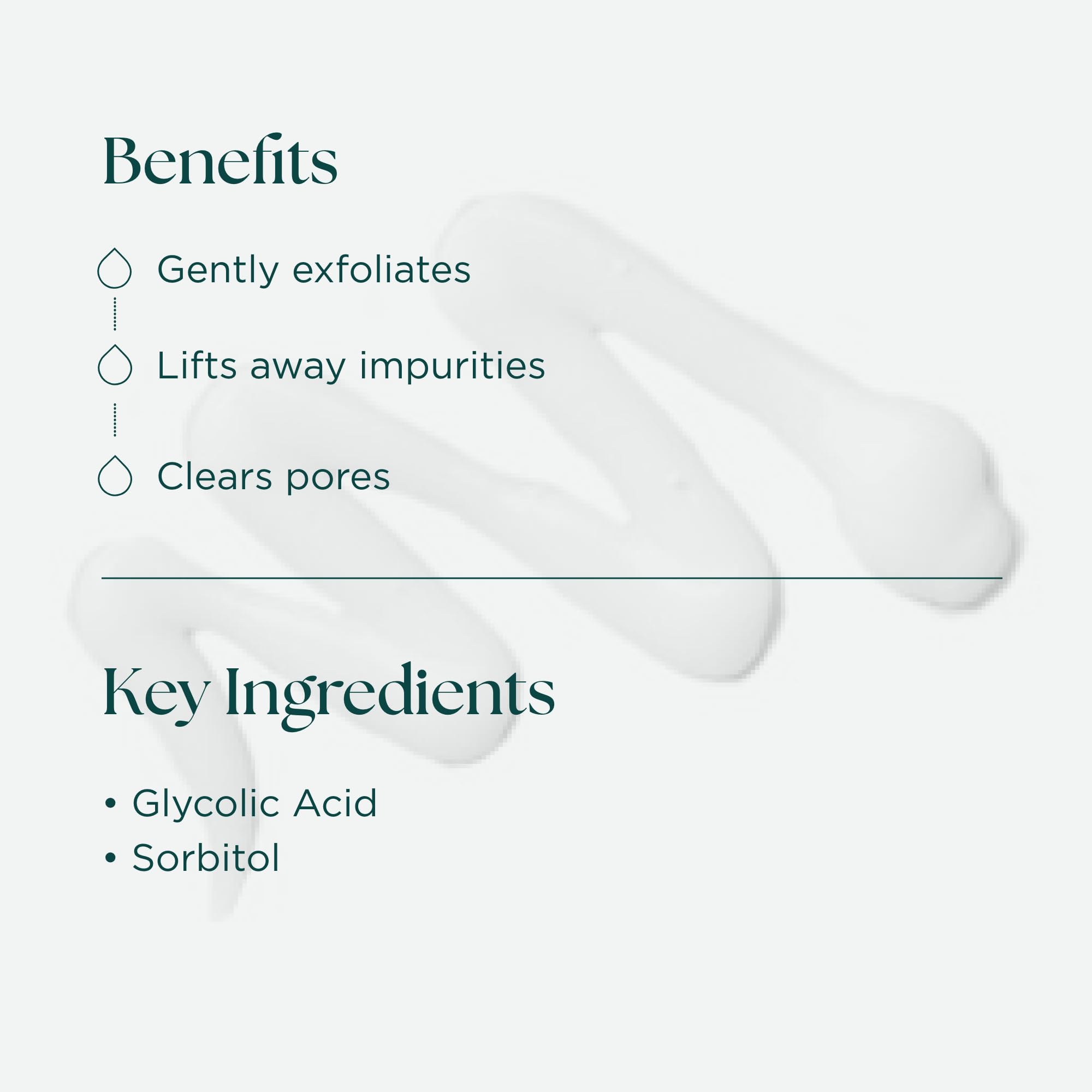 Marini SkinSolutions Bioglycolic Cleanser ingredients glow highlighting glycolic exfoliation.