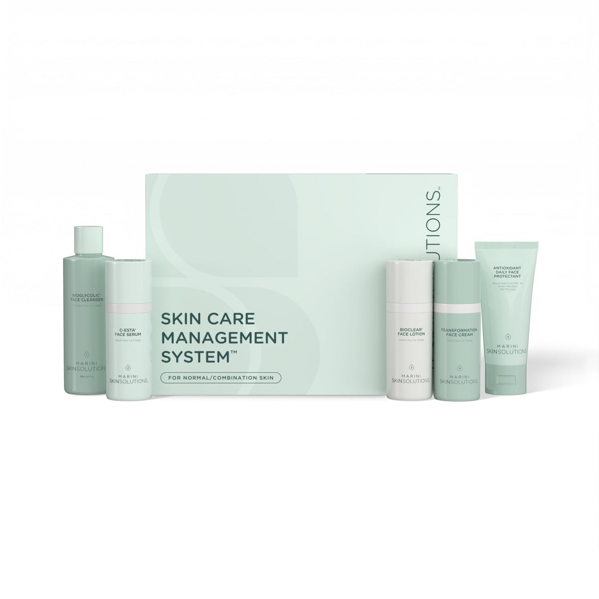 Marini SkinSolutions Bioglycolic Face Cleanser cleanses gently for renewed skin texture.