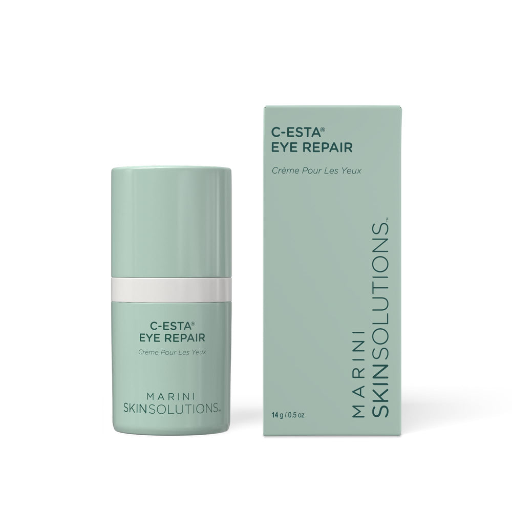 Marini SkinSolutions C-ESTA Eye Repair tube for daily hydrating eye contour care.
