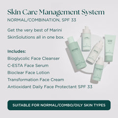 Marini SkinSolutions C-ESTA Face Serum supports radiant, even-toned skin.