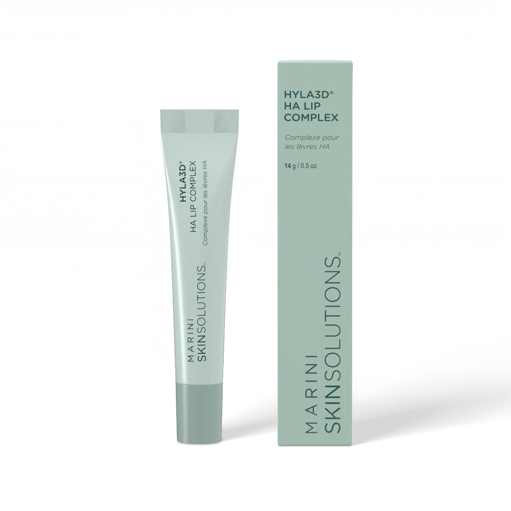 Marini SkinSolutions Hyla3D HA Lip Complex jar for rich hydration and plump appearance