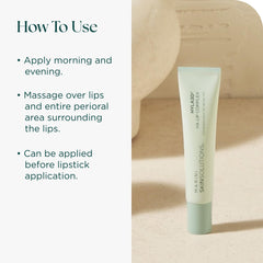Marini SkinSolutions Hyla3D HA Lip Complex texture close-up with premium peptide and retinol blend