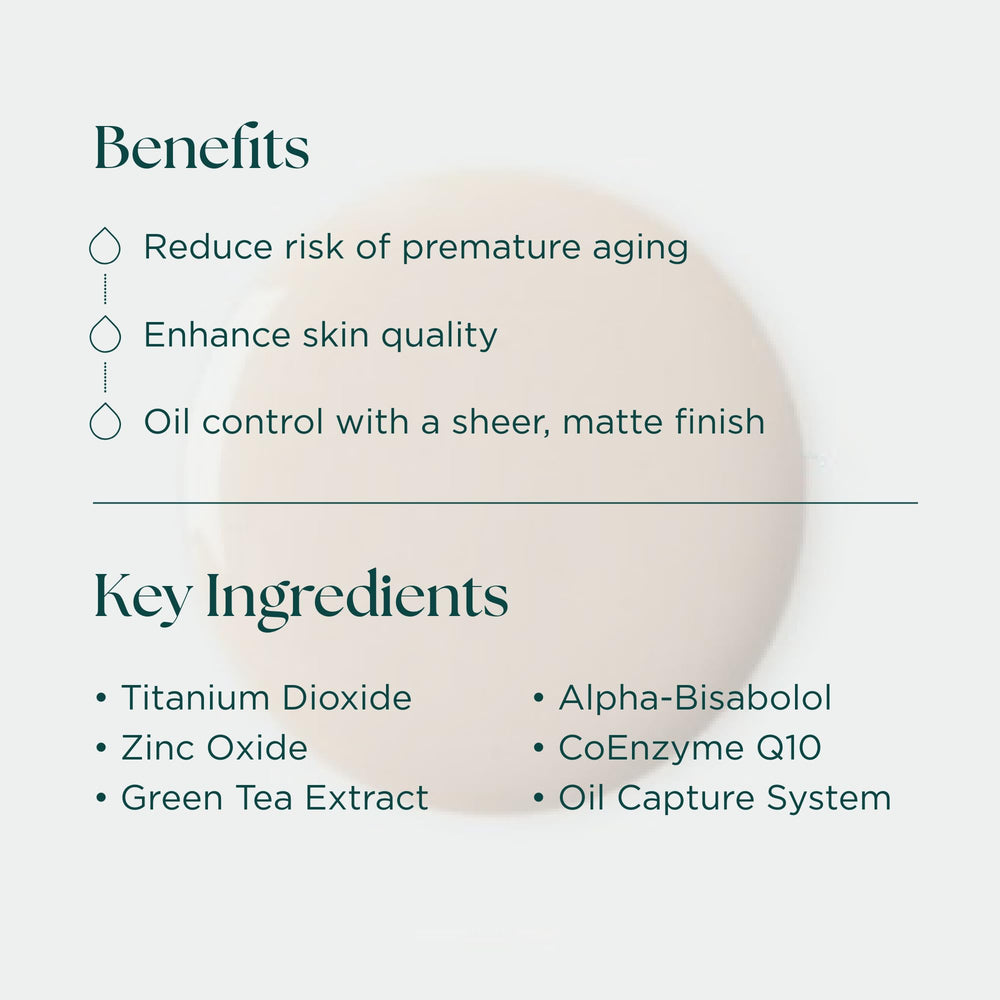 Marini SkinSolutions application shot shows easy, fast blending without a greasy feel.