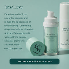 Marini SkinSolutions RosaLieve azelaic acid helps promote a more even skin tone.