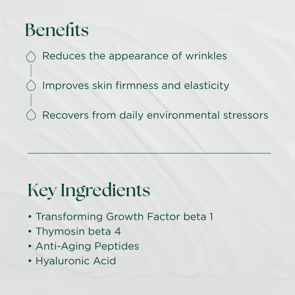 Marini SkinSolutions Transformation Face Cream texture close-up showing silky consistency.