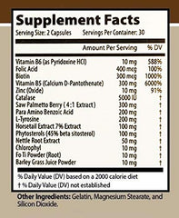 MÄRITZMAYER LABORATORIES Anti Gray Hair 7050 label details provide ingredient transparency