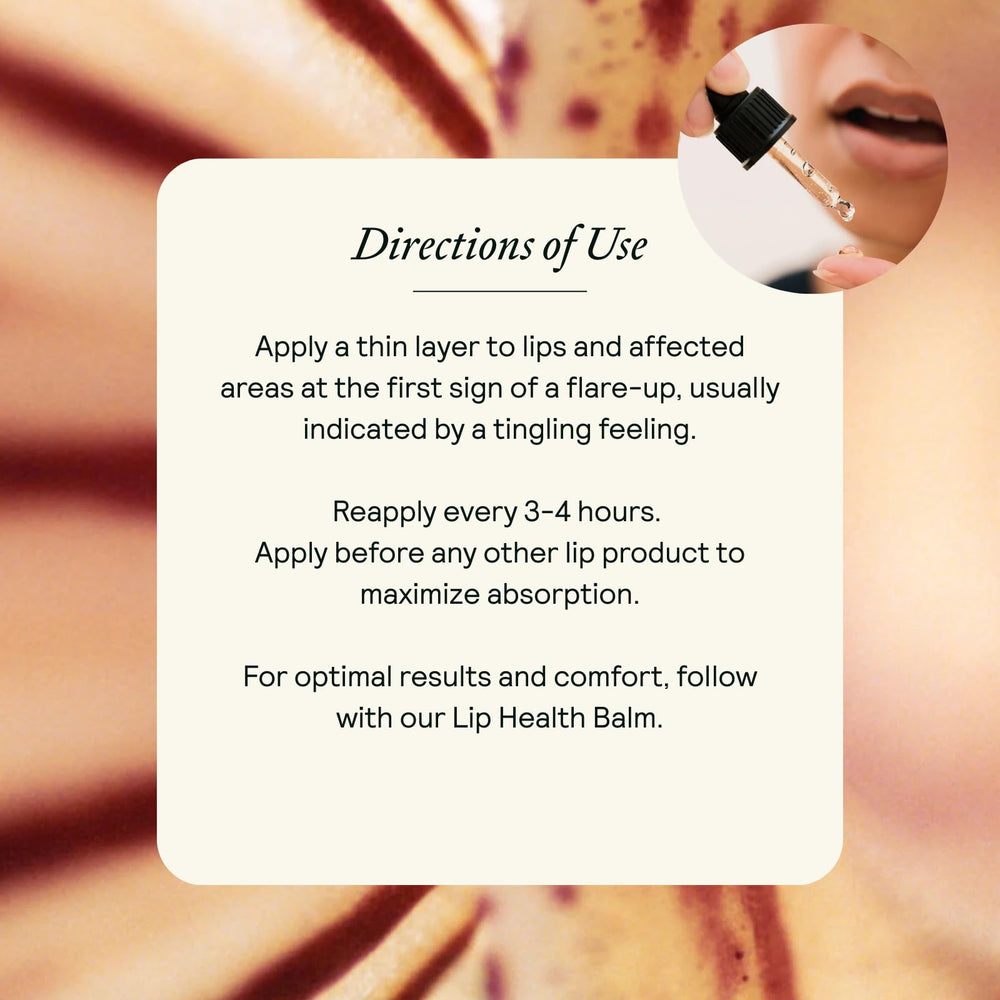 MARK Los Angeles Lip Rescue Serum packaging with barrier graphic.